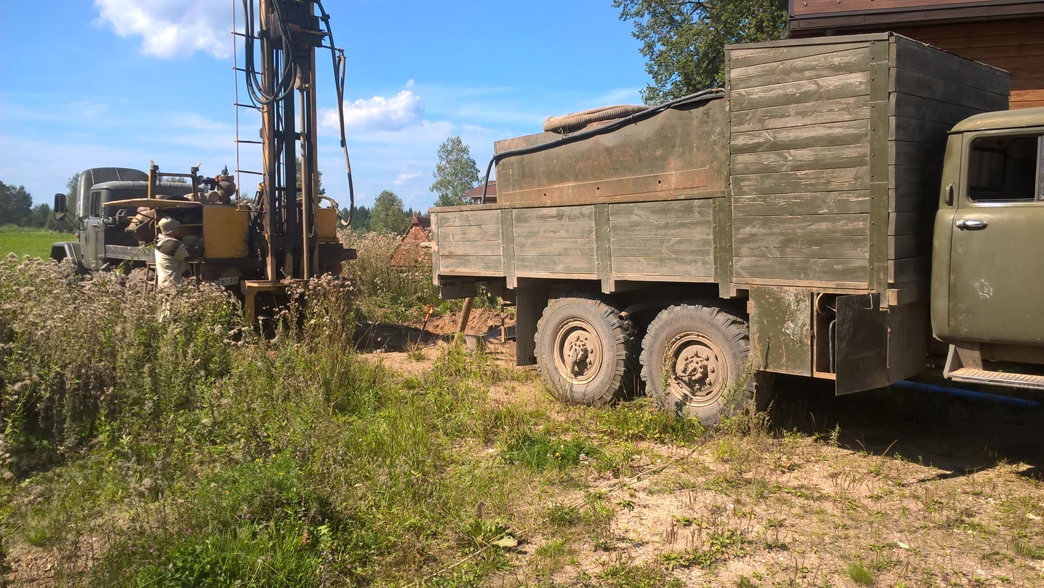 Бурение скважин 